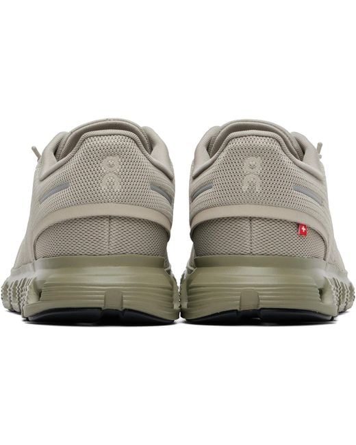 On Shoes Gray Cloud 6 Sneakers for men