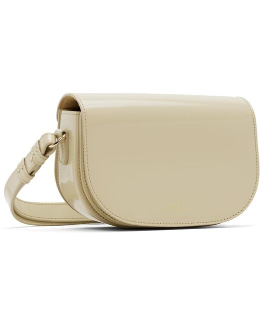 A.P.C. Black Off- 'Le B Side' Small Bag
