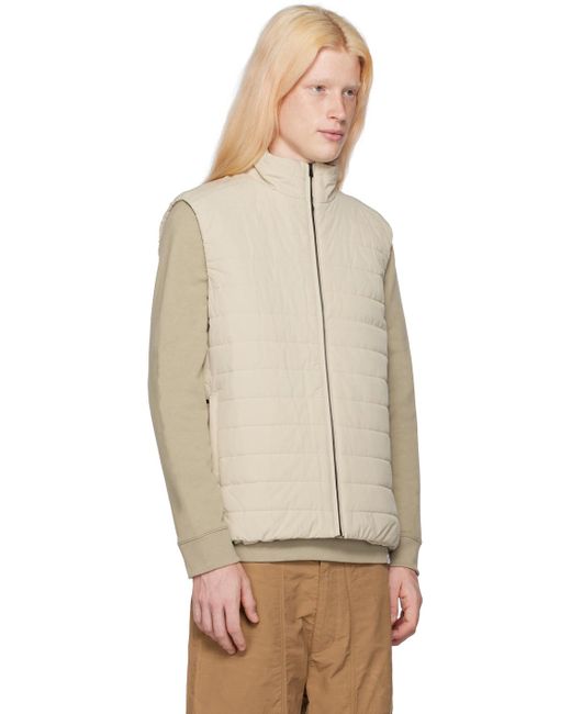 Norse Projects Natural Beige Birkholm Vest for men