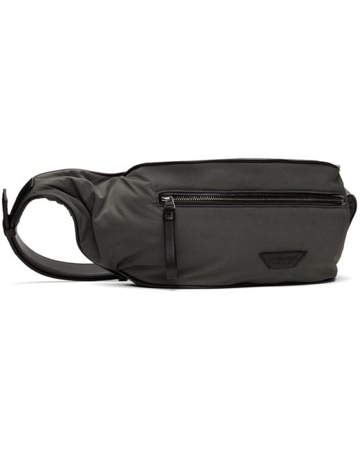 Bottega Veneta Black Crossroad Small Bumbag for men