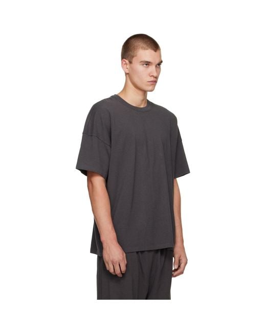 Skims Gray Jersey Lounge Oversized T-Shirt for men
