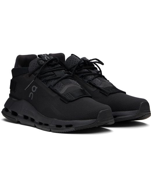 On Shoes Black Cloudnova 2 Sneakers for men
