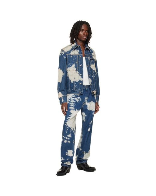 Vivienne Westwood Blue Worker Denim Jacket for men