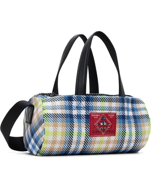 Vivienne Westwood Blue Paul Cylinder Crossbody Bag