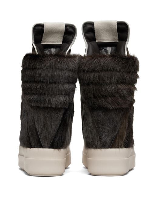 Rick Owens Brown Concordians Megageobaskets Sneakers for men