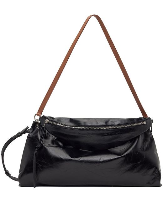 Jil Sander Black Twin Crossbody Bag for men