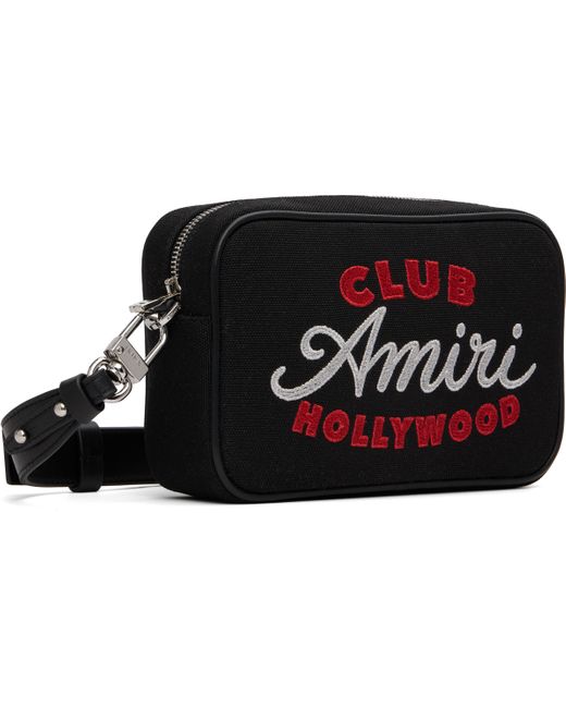 Amiri Black 'Club Camera Bag