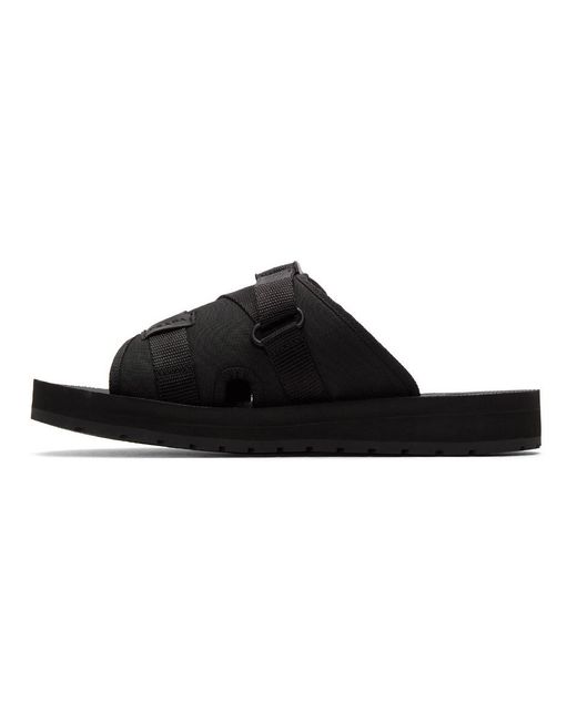 Prada black cheap tech sandals