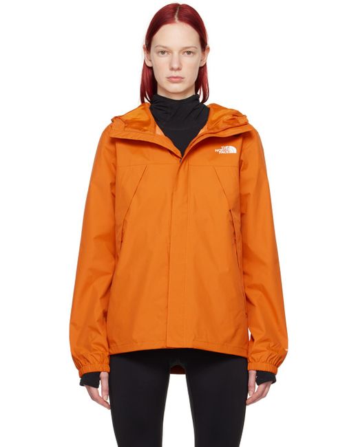 The North Face Orange Antora Rain Jacket