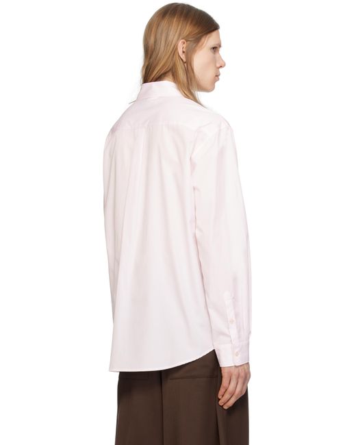 Simone Rocha White Ruffle Prom Shirt for men