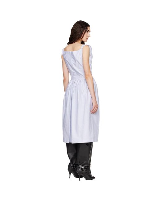 Vivienne Westwood White Sunday Midi Dress