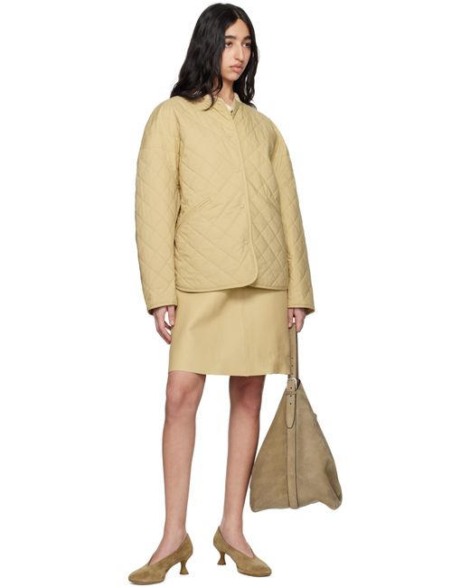 Totême  Natural Quilted Jacket