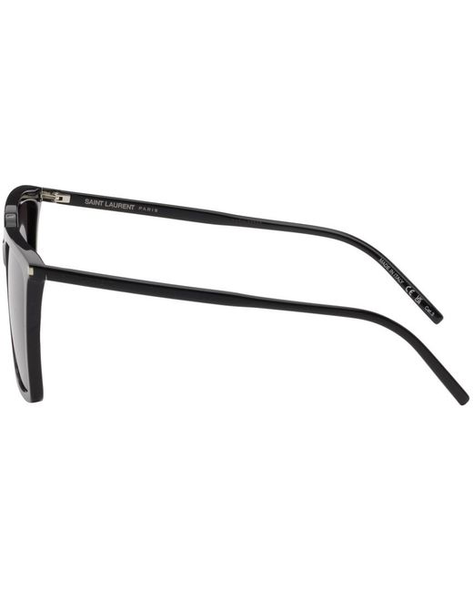 Saint Laurent Black Sl 474 Sunglasses for men