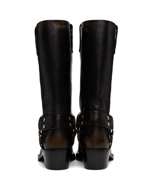 Paris Texas Black Roxy Boots