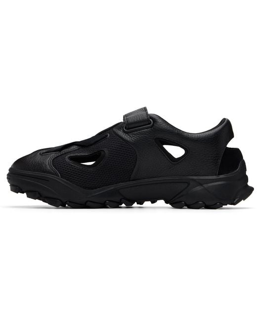 Y-3 Black Gsg9 Sandals for men