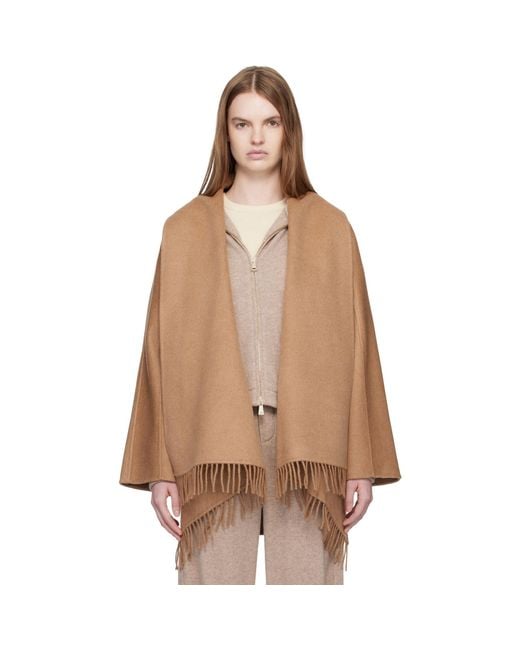 Max Mara Brown Tan Mxmabilita Coat