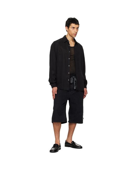 Marsèll Black Mobasso Loafers for men