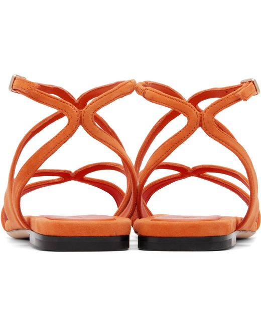 Jimmy Choo Brown Ayla Flats