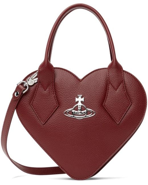 Vivienne Westwood Josephine Heart Crossbody Bag in Red Lyst UK