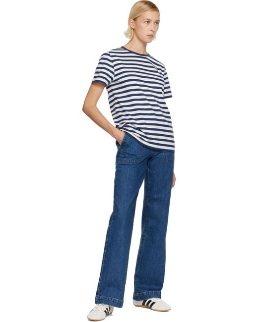 A.P.C. Blue Seaside Jeans