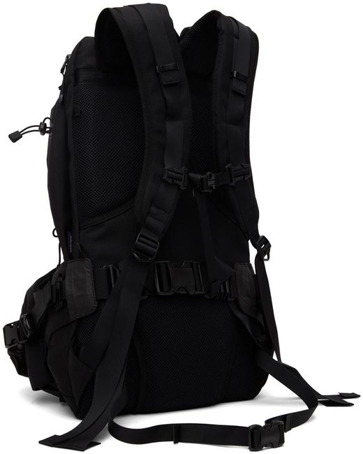 Ensemble de sac à dos et sac-ceinture noirs en canevas ultraweaveTM Meanswhile pour homme en coloris Black
