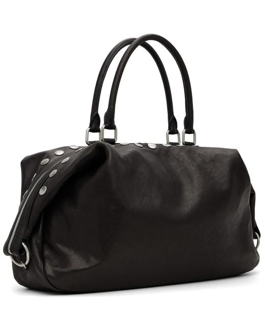 MARGE SHERWOOD Black Dumpling Stud Bag