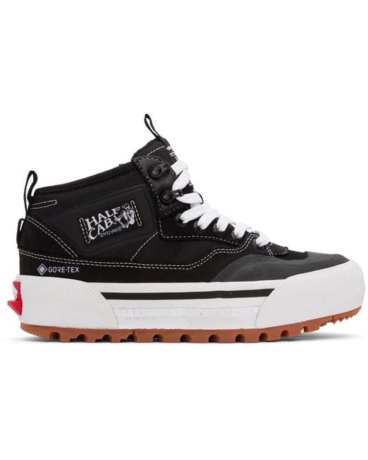 Vans Black Half Cab Gore-tex Mte-3 Sneakers for men