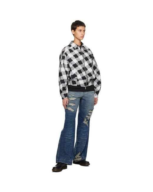 Adererror Black Check Jacket