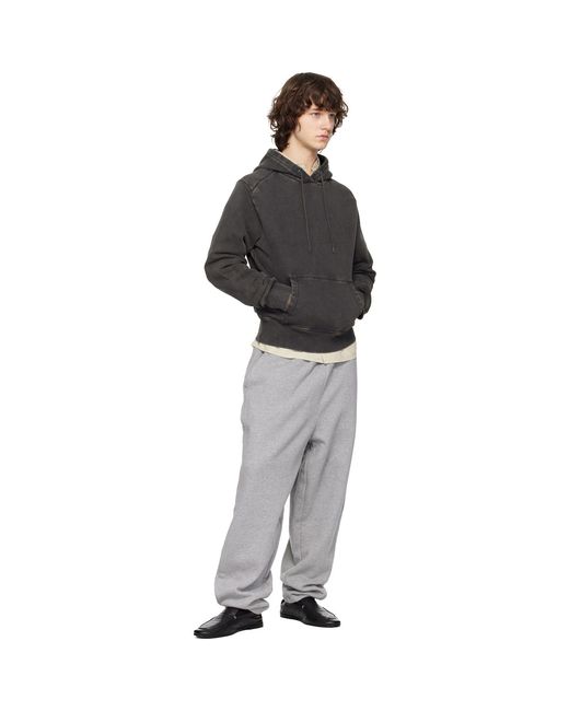 Entire studios Black Standard Hoodie for men