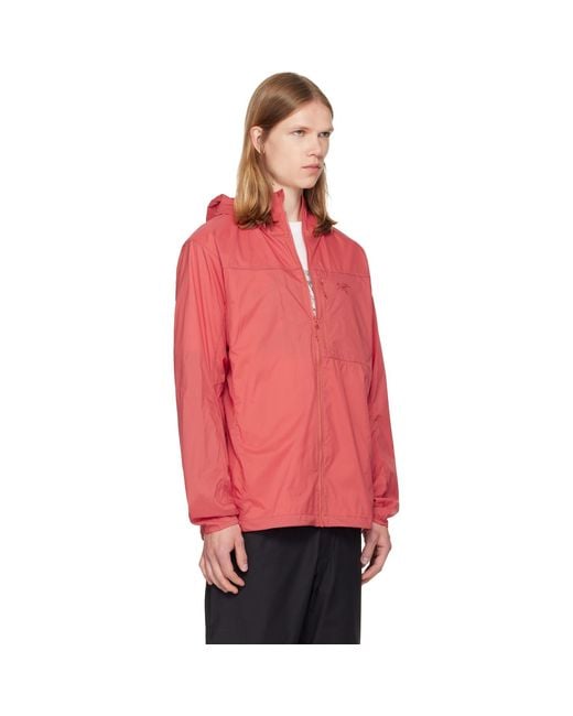 Arc'teryx Red Squamish Hoody Jacket for men