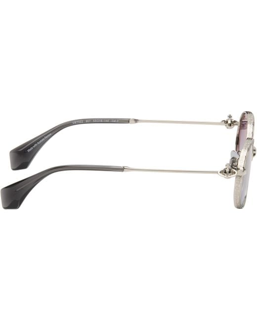 Vivienne Westwood Black Vanguard Sunglasses for men