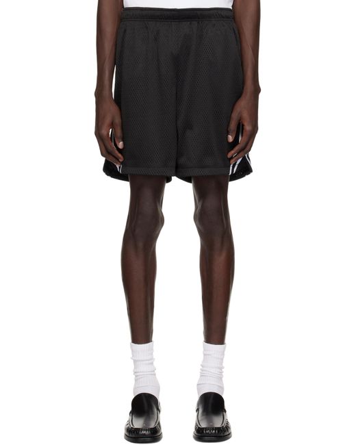 John Elliott Black Rivalry Shorts for men