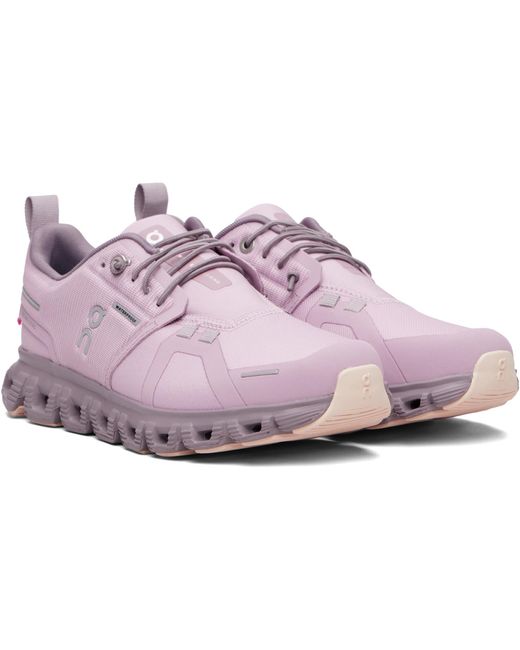 On Shoes Black Cloud 6 Waterproof Sneakers
