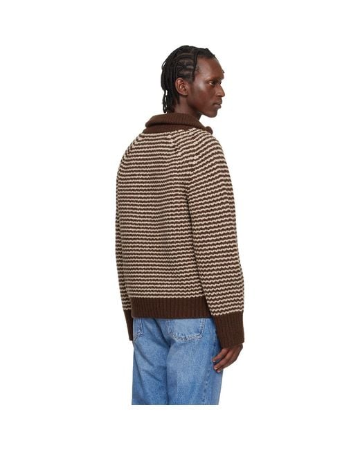 Studio Nicholson Multicolor Bristol Knit Jacket for men
