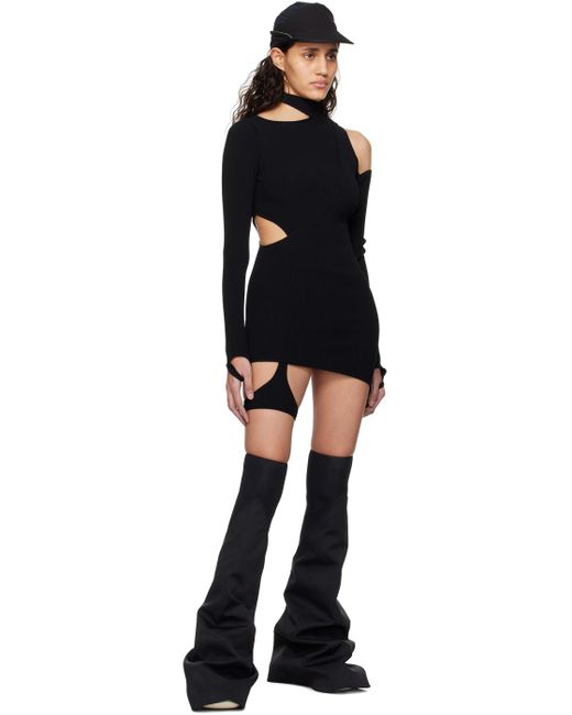Hyein Seo Black Ssense Exclusive Minidress & Sweater Set