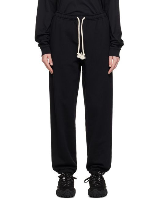 Acne Black Relaxed-fit Lounge Pants