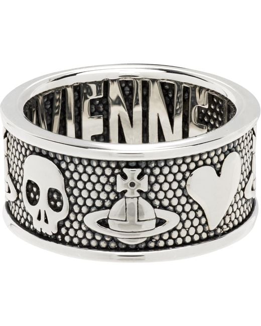 Vivienne Westwood Metallic Kingston Ring for men