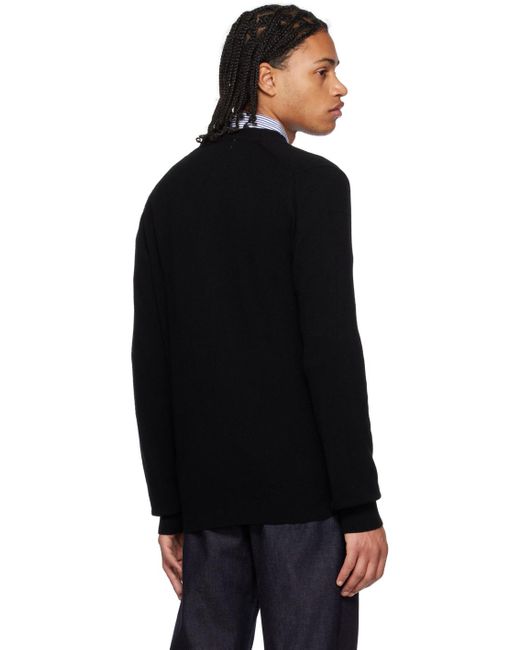 COMME DES GARÇONS PLAY Comme Des Garçons Play Black Invader Edition Heart Cardigan for men