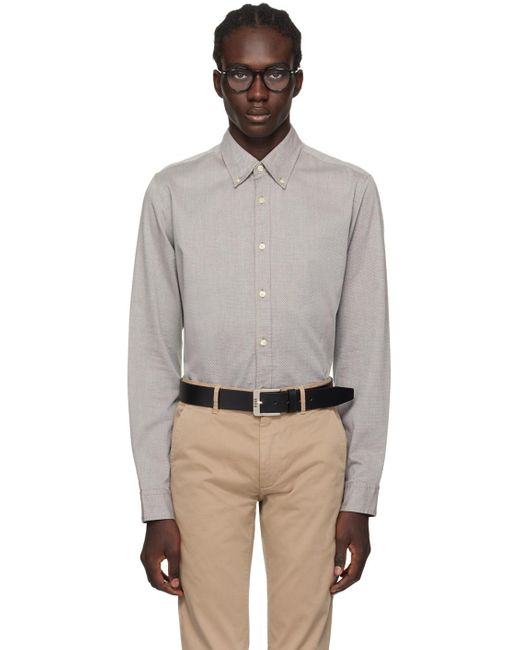 hugo boss button down