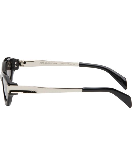 Retrosuperfuture Black Solazu Sunglasses for men