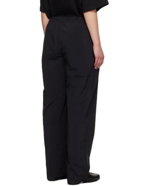 OPEN YY Black Ssense Exclusive Drawstring Lounge Pants