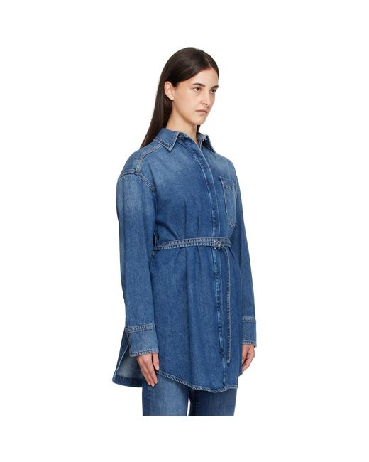 Sportmax Blue Eridani Denim Jacket