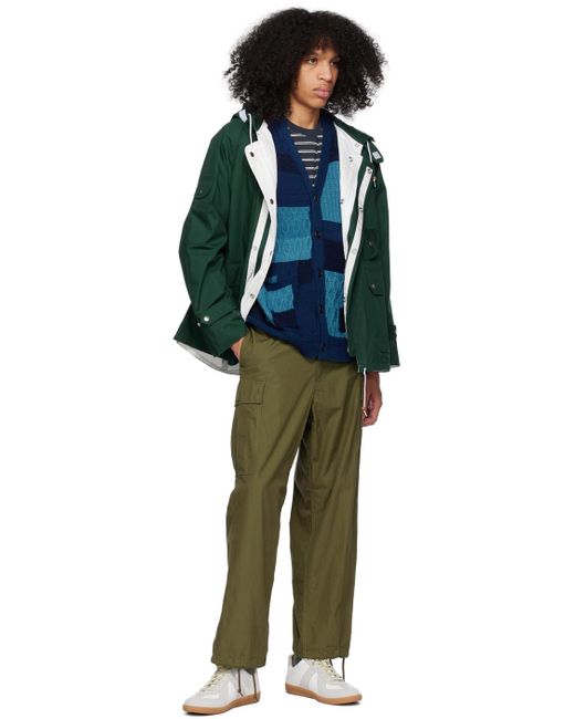 メンズ Beams Plus ーン Sailing リバーシブル ジャケット Green