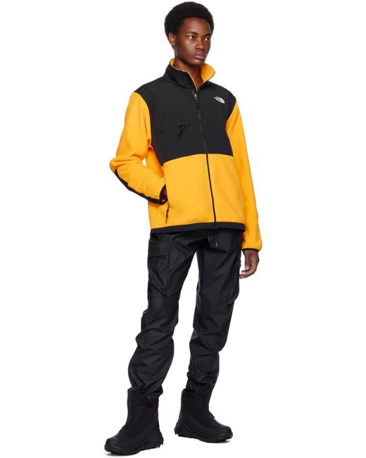 The North Face Orange Yellow Denali Jacket for men