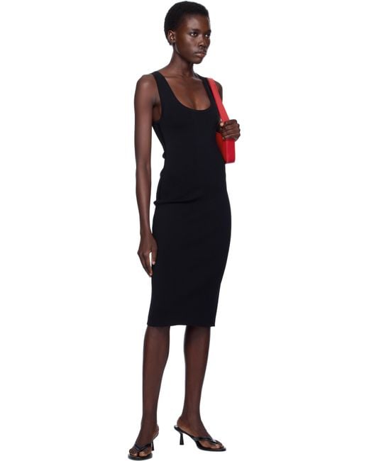 【関税込み】TOTEME ブラック Short Tank ミディアムワンピース TOTEME ブラック Short Tank ミディアムワンピース ブラック | Lyst