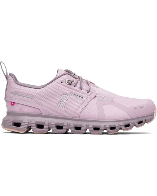 On Shoes Black Cloud 6 Waterproof Sneakers