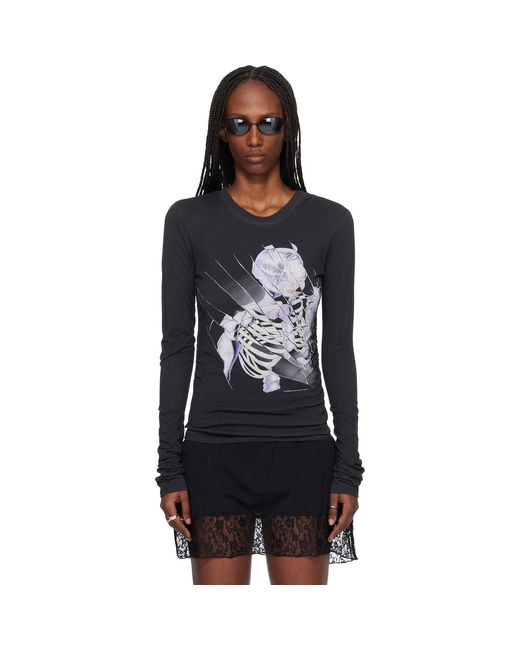 Our Legacy Black Strain Slim Longsleeve T-Shirt