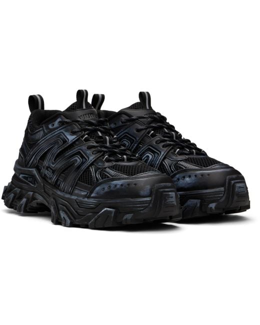 Juun.J Black Synthetic Sneakers for men