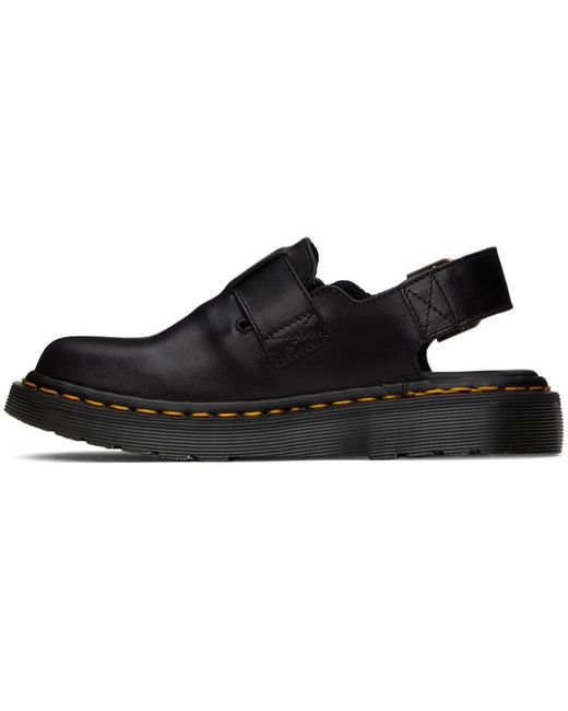 Dr. Martens Black Jorge Slingback Mules