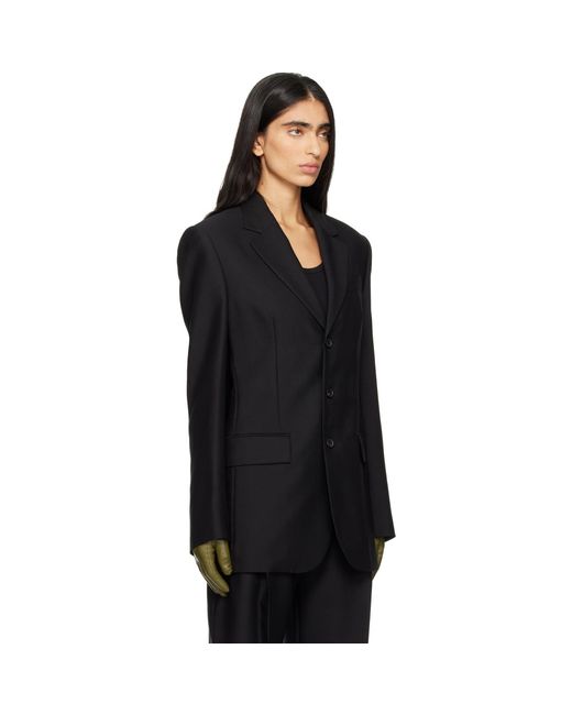 Wardrobe NYC Black Light Longline Blazer
